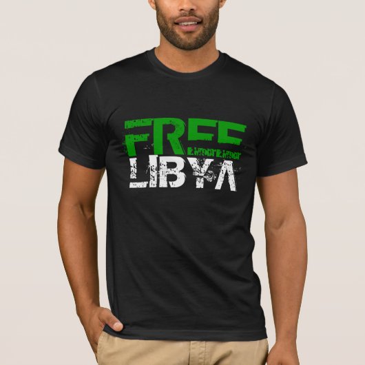 FREE LIBYA T-SHIRT (Voorkant)