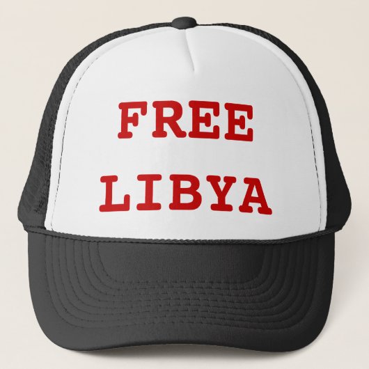 FREE LIBYA TRUCKER PET (Voorkant)
