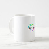 Free Love Classic Mug, 11 oz Koffiemok (Voorkant links)