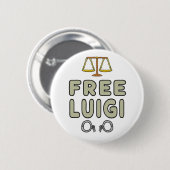 Free Luigi Ronde Button 5,7 Cm (Voorkant /achterkant)