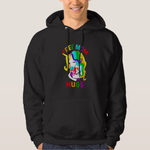 Free Ma Hugs Lgbt Gay Pride Month Hoodie