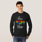 Free Ma Hugs Pride Lgbt T-shirt (Voorkant volledig)