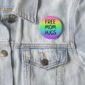 Free Ma Hugs Rainbow Button (In situ)
