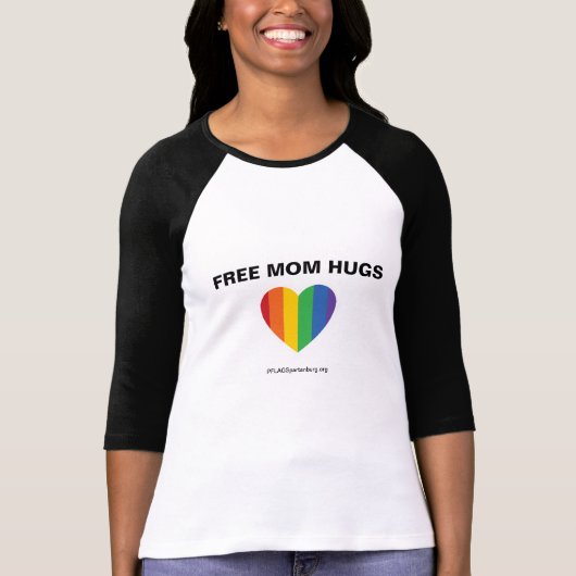 Free Ma Hugs T-shirt (Voorkant)