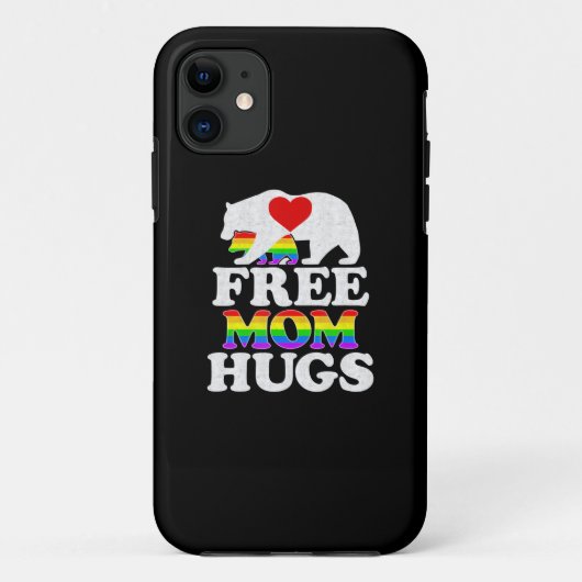 Free Ma Hugs t Women Lgbt Pride Mama Beer Case-Mate iPhone Case (Achterkant)