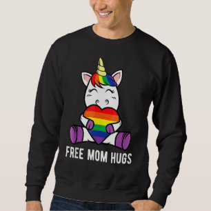 Free Ma Hugs Unicorn Gay Lgbt Pride Month Trui