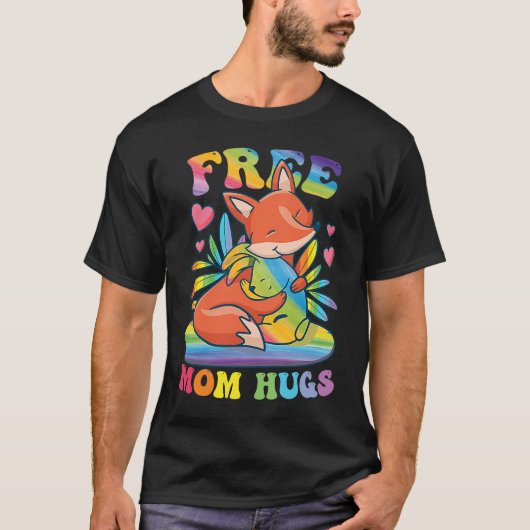 Free Mam Hugs 3 T-shirt (Voorkant)