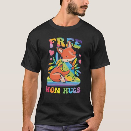 Free Mam Hugs 3 T-shirt (Voorkant)