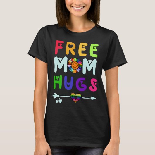 Free Mam Hugs T-shirt (Voorkant)