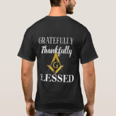 Free Mason Blessed T-shirt (Achterkant)