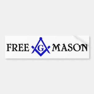 Free Mason Bumpersticker