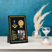 Free Mason Dad Fotoplaat (Zijkant)