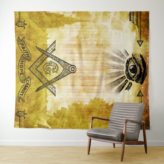 Free Mason Wandkleed (In Situ (horizontaal))