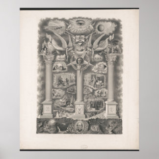 Free Masons Rock of Oddfellowship Poster