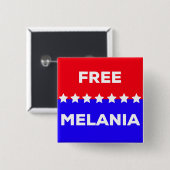Free Melania Button (Voorkant /achterkant)