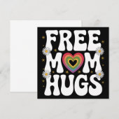 Free Mom Hug Transgender Lesbische Homo LGBT Pride Kaart (Voorkant / Achterkant)