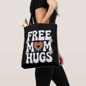 Free Mom Hug Transgender Lesbische Homo LGBT Pride Tote Bag (Dichtbij)