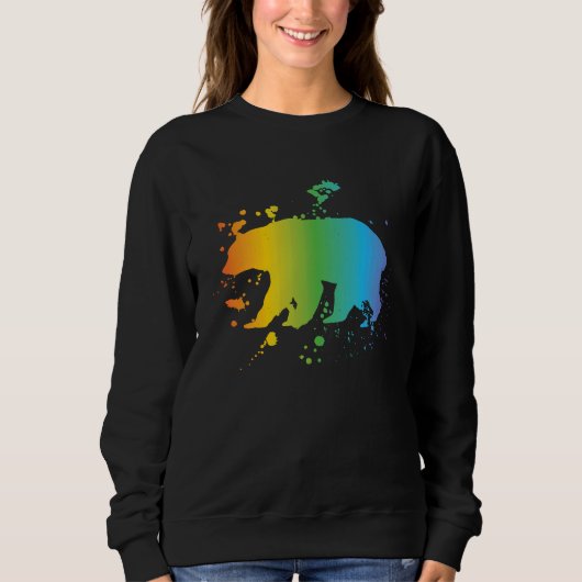 Free Mom Hugs bear LGBT pride social movement Trui (Voorkant)