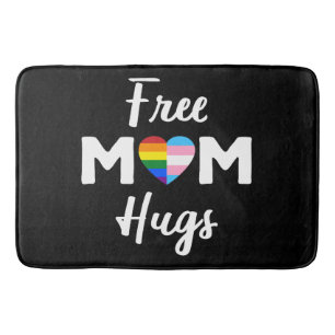 Free Mom Hugs II - Regenboog Gay Trans Pride Badmat