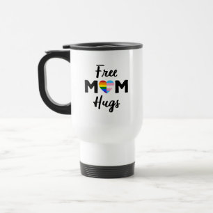 Free Mom Hugs II - Regenboog Gay Trans Pride Reisbeker