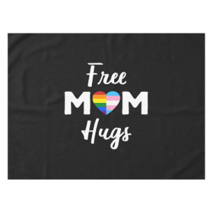 Free Mom Hugs II - Regenboog Gay Trans Pride Tafelkleed