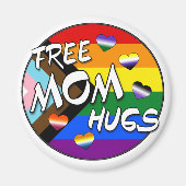 Free Mom Hugs, show your support for LGBTQIA youth Magneet (Voorkant)