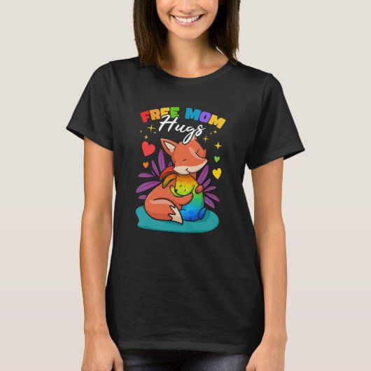 Free Mom Hugs T-shirt (Voorkant)