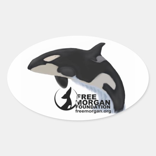 Free Morgan Sticker (Voorkant)