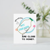 Free my dreams briefkaart (Staand voorkant)