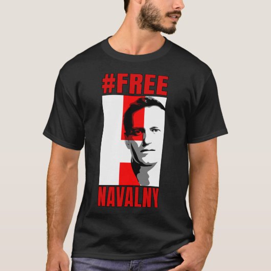Free Navalny Essential T-Shirt (Voorkant)