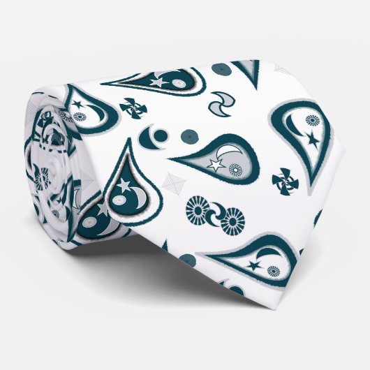 Free Paisley Stropdas (Opgerold)