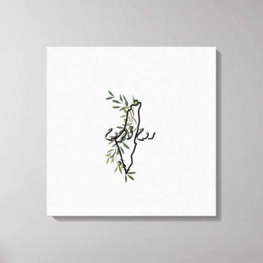 free palestine روح الروح  canvas afdruk (Voorkant)