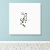 free palestine روح الروح  canvas afdruk (Insitu (Houten vloer))