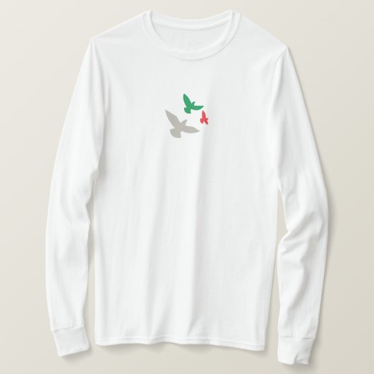 Free Palestine' Advocacy T-shirt (Design voorkant)