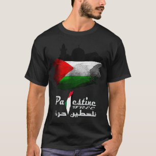 Free Palestine Al Quds Sheik Jarrah T-shirt