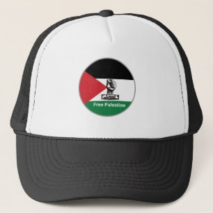 FREE Palestine Arabische tekst Trucker Pet