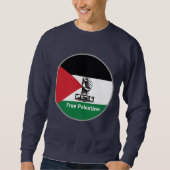FREE Palestine Arabische tekst Trui (Voorkant)