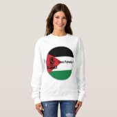 FREE Palestine Arabische tekst Trui (Voorkant volledig)
