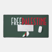 Free Palestine Desk Mat – Palestijnse Vlag Muis (Keyboard & Muis)