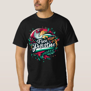 Free Palestine Empowerment T-shirt