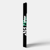 Free Palestine End Apartheidsvlag Fist Black Case-Mate iPhone Case (Achterkant / Rechts)