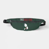 Free Palestine Fanny Pack - Politieke verklaring Heuptasje (Voorkant)