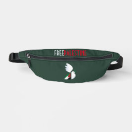 Free Palestine Fanny Pack - Politieke verklaring Heuptasje