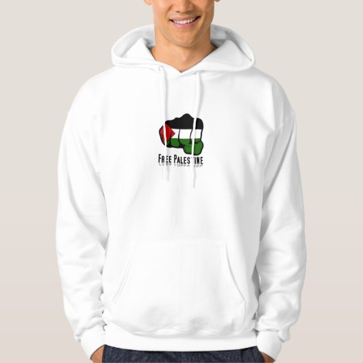 Free Palestine Fist Hoodie (Voorkant)