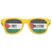 Free Palestine Flag Shades / Zonnebrillen (Voorkant)
