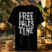 Free Palestine Free Gaza Typographic Hoodie