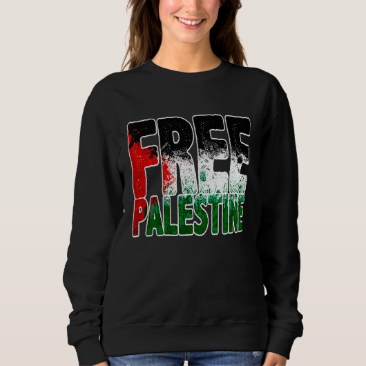 Free Palestine Gaza Flag Proud Palestine Roots Ara Trui (Voorkant)