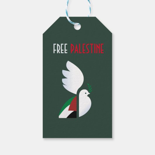 Free Palestine Gift Labels – Solidariteit & Bewust Cadeaulabel (Achterkant)