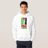 Free Palestine Hoodie (Voorkant volledig)