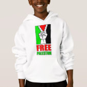 Free Palestine Hoodie (Voorkant)